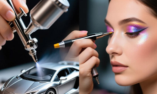 喷笔应用领域扩展，模型制作与彩妆行业共受益